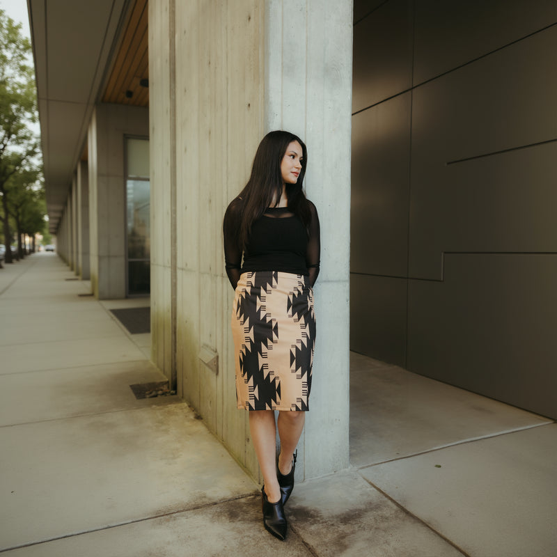 Weaver Pencil Skirt