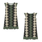 Green Frogs Foot Girls Dress
