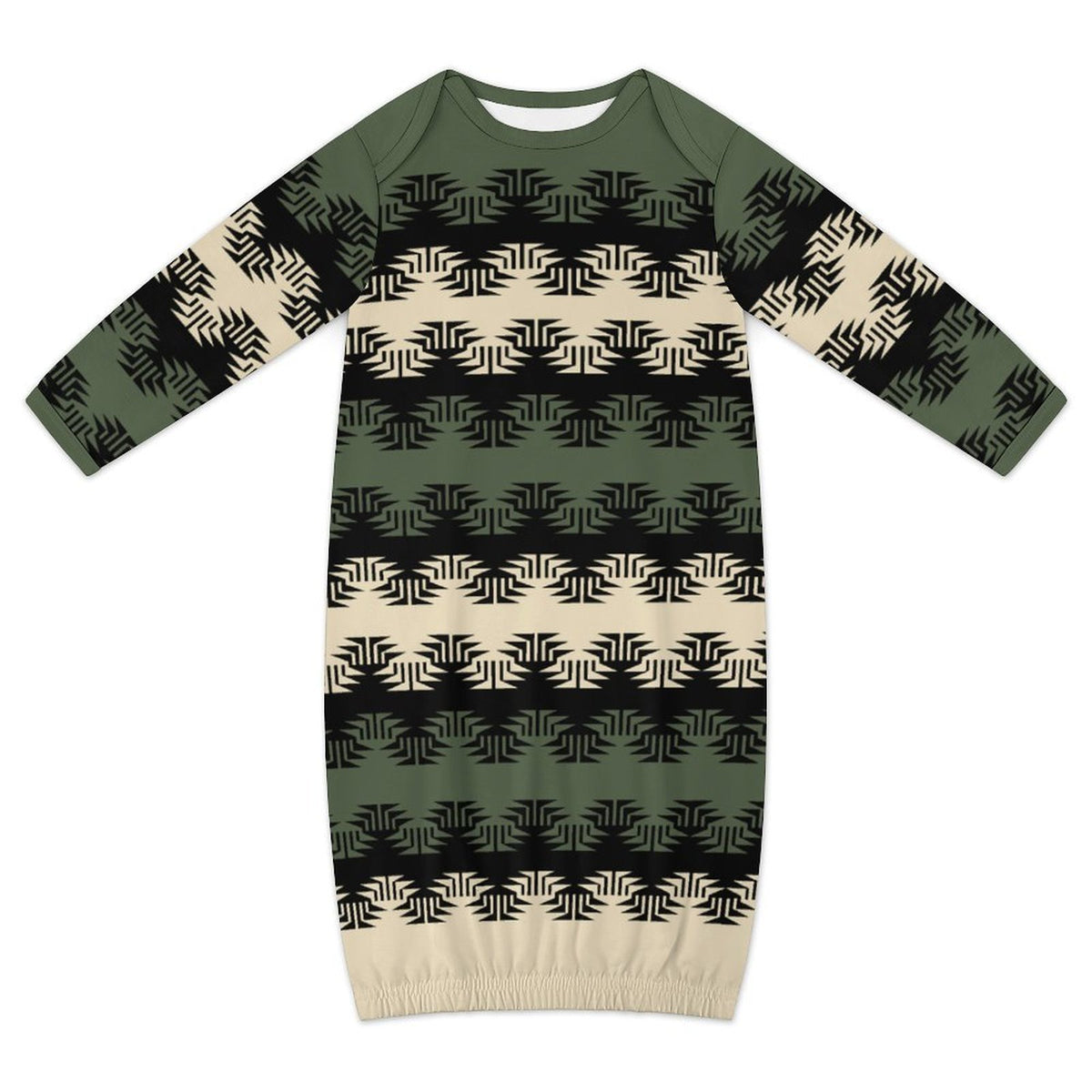 Custom Baby Long Sleeve Sleep Gown