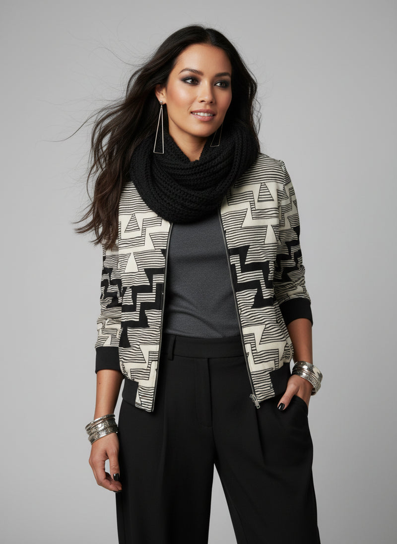 Elk Horn Bomber Jacket