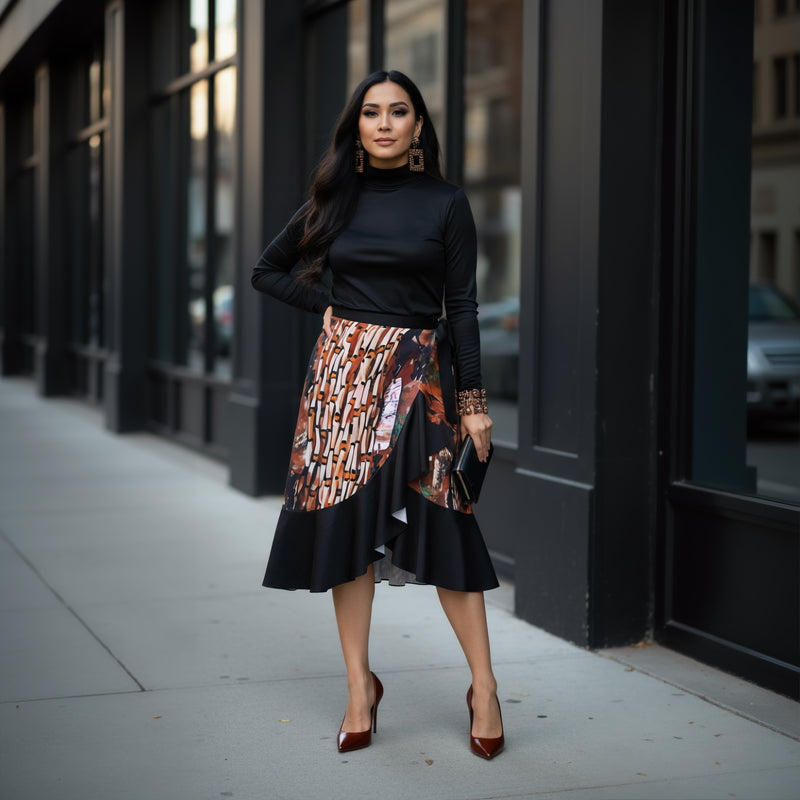 Dentalium Wrap Skirt