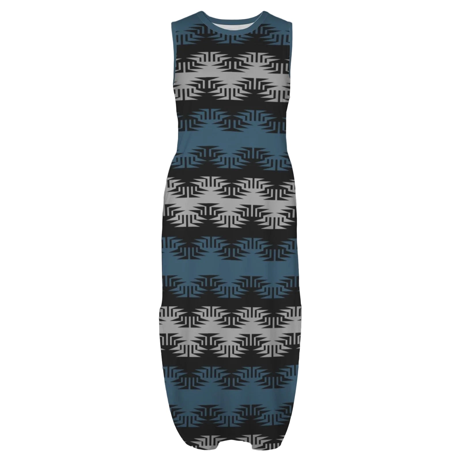 Blue Jay Babe Maxi Dress