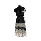 Elk Horn Ruffle Dress