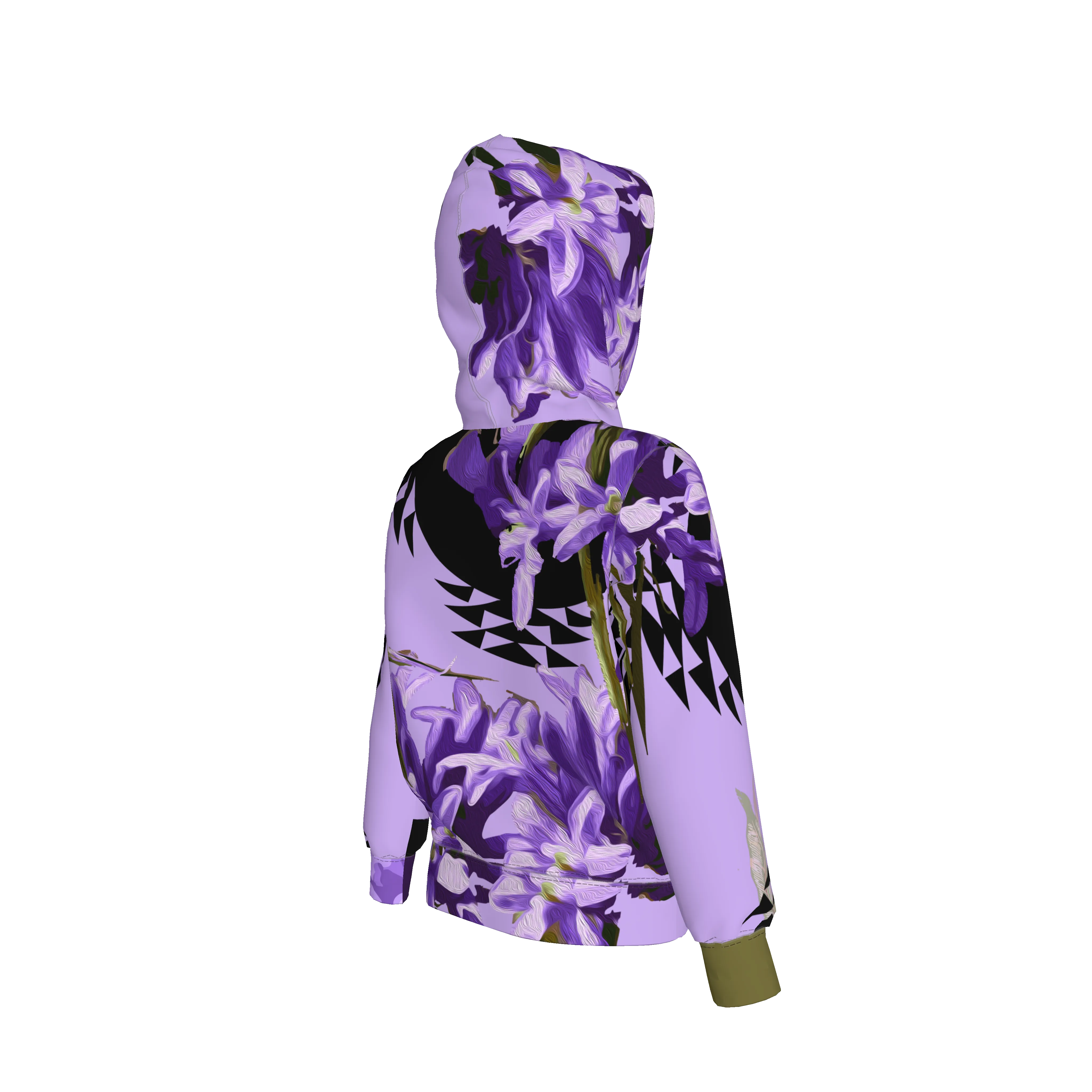 Pullover Hoodie in Midweight Stretch Cotton 