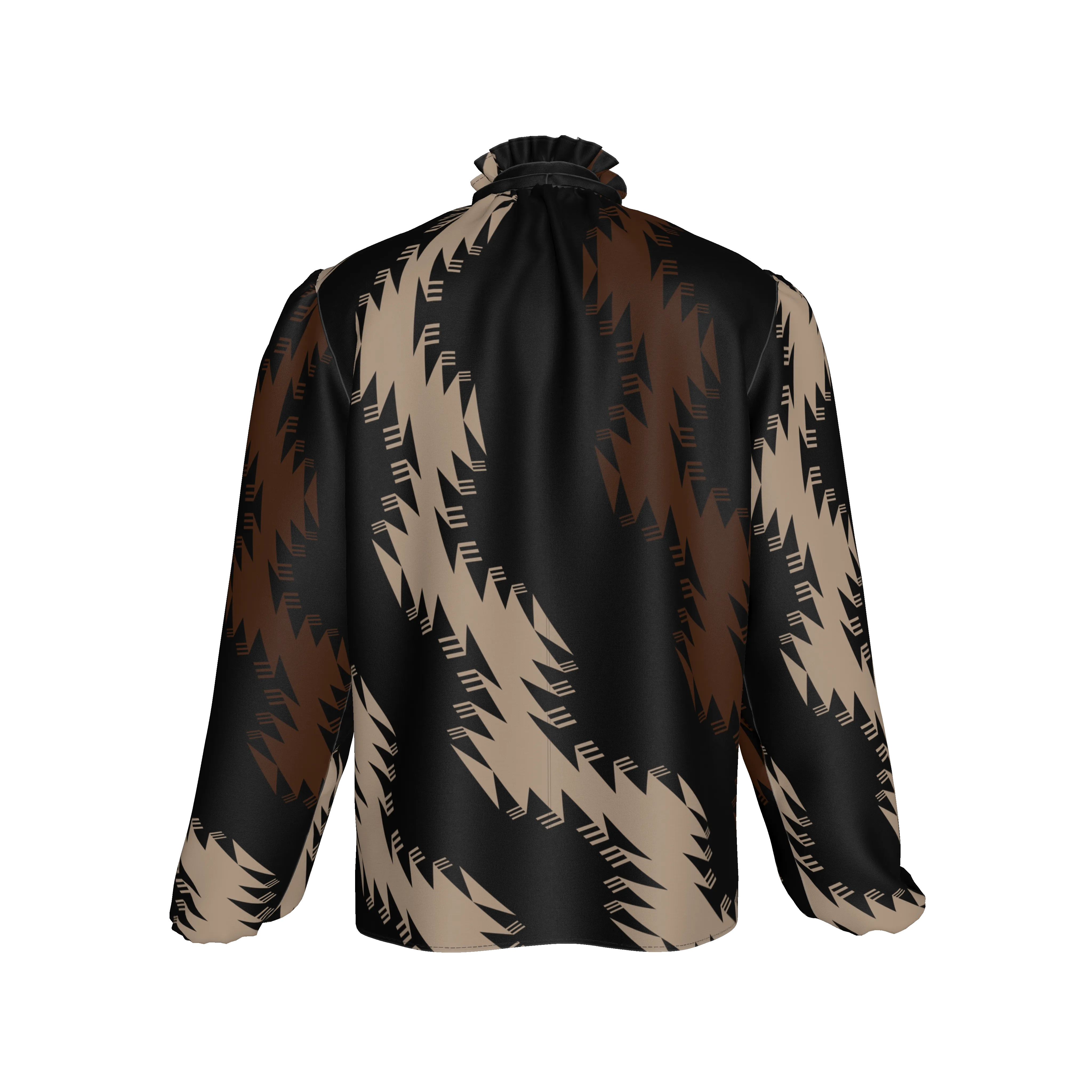 Muddy water Silk Charmeuse Blouse