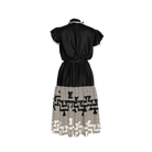 Elk Horn Ruffle Dress