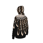 Flicker Feather Hoodie in Organic Terry 