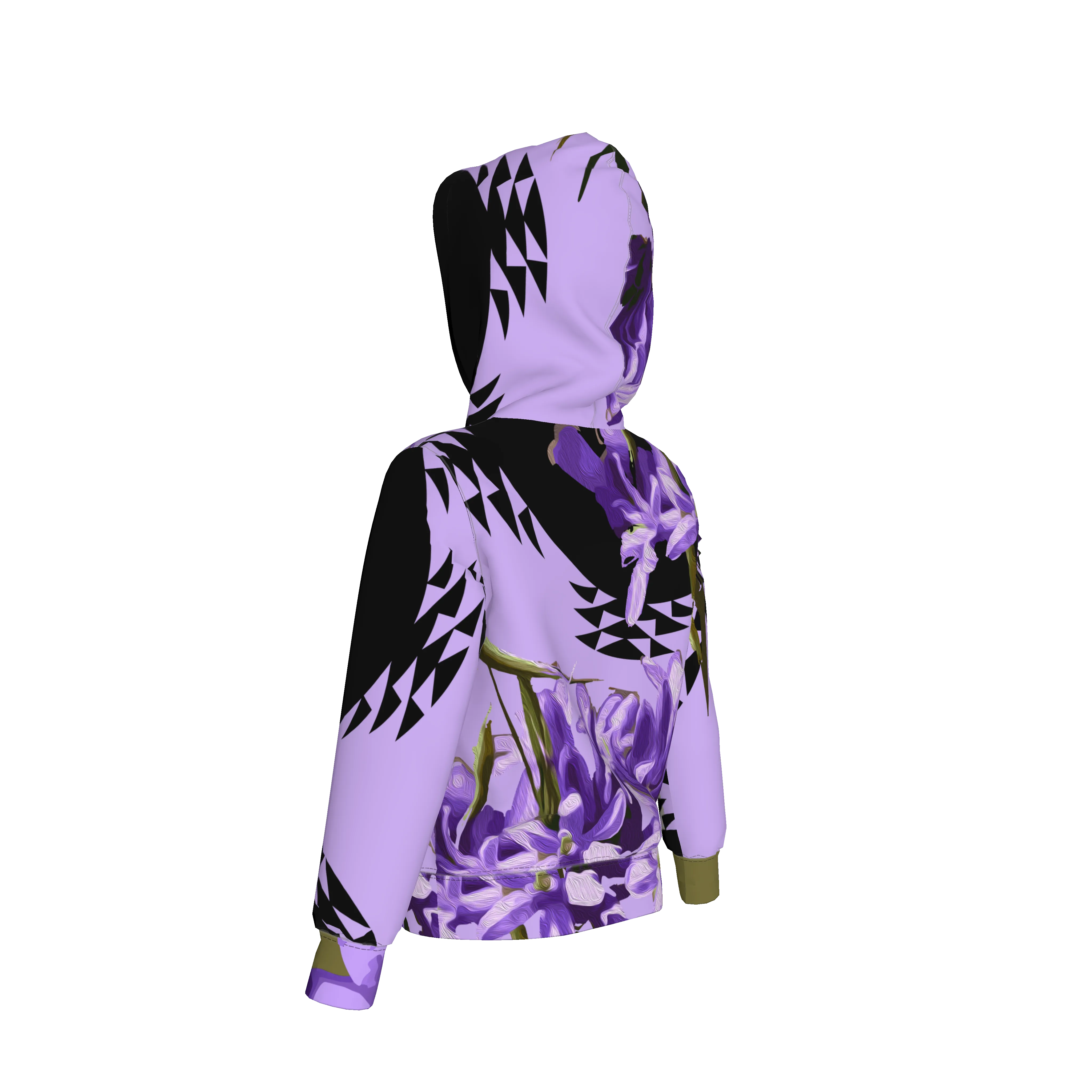 Pullover Hoodie in Midweight Stretch Cotton 