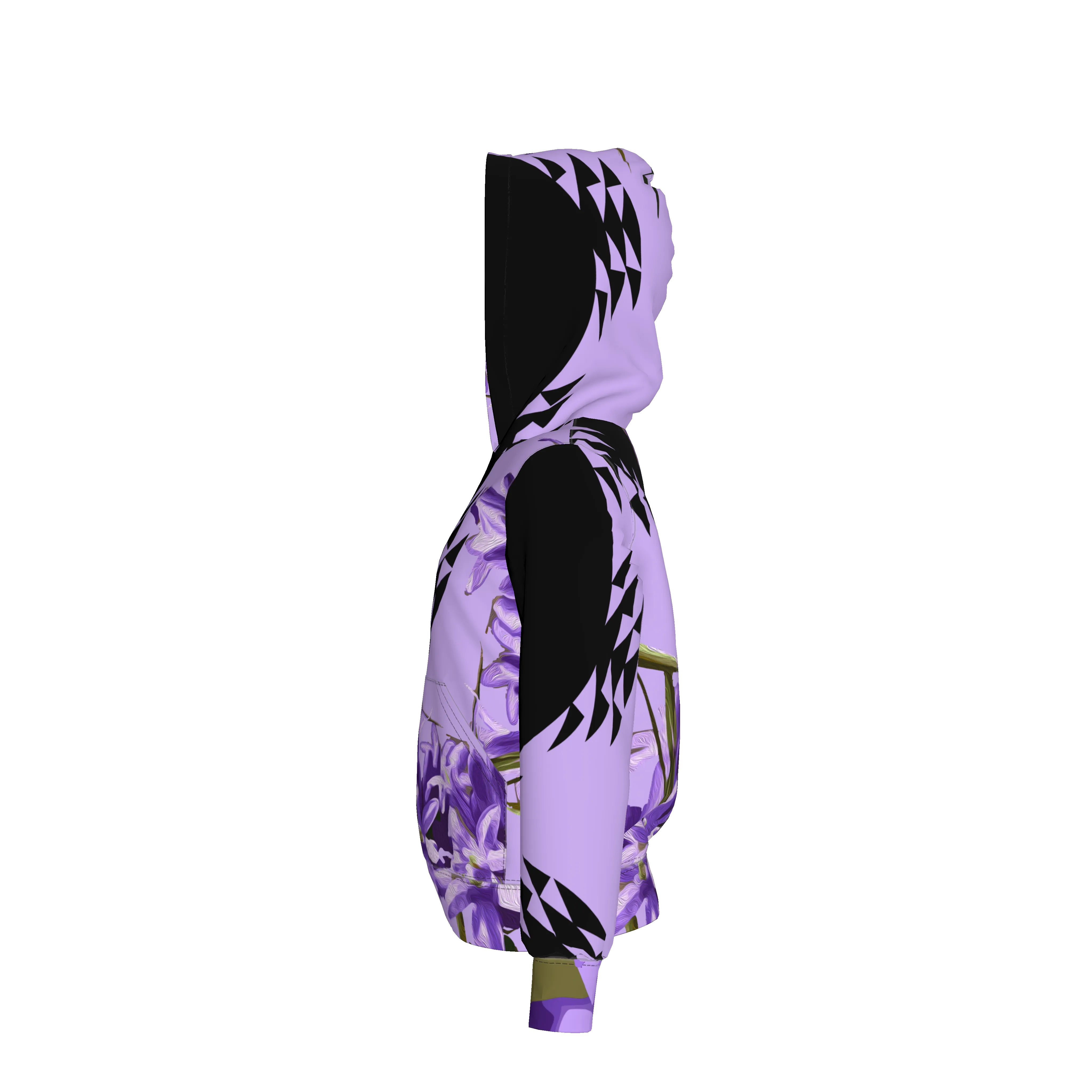 Pullover Hoodie in Midweight Stretch Cotton 