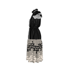 Elk Horn Ruffle Dress