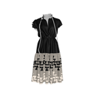 Elk Horn Ruffle Dress