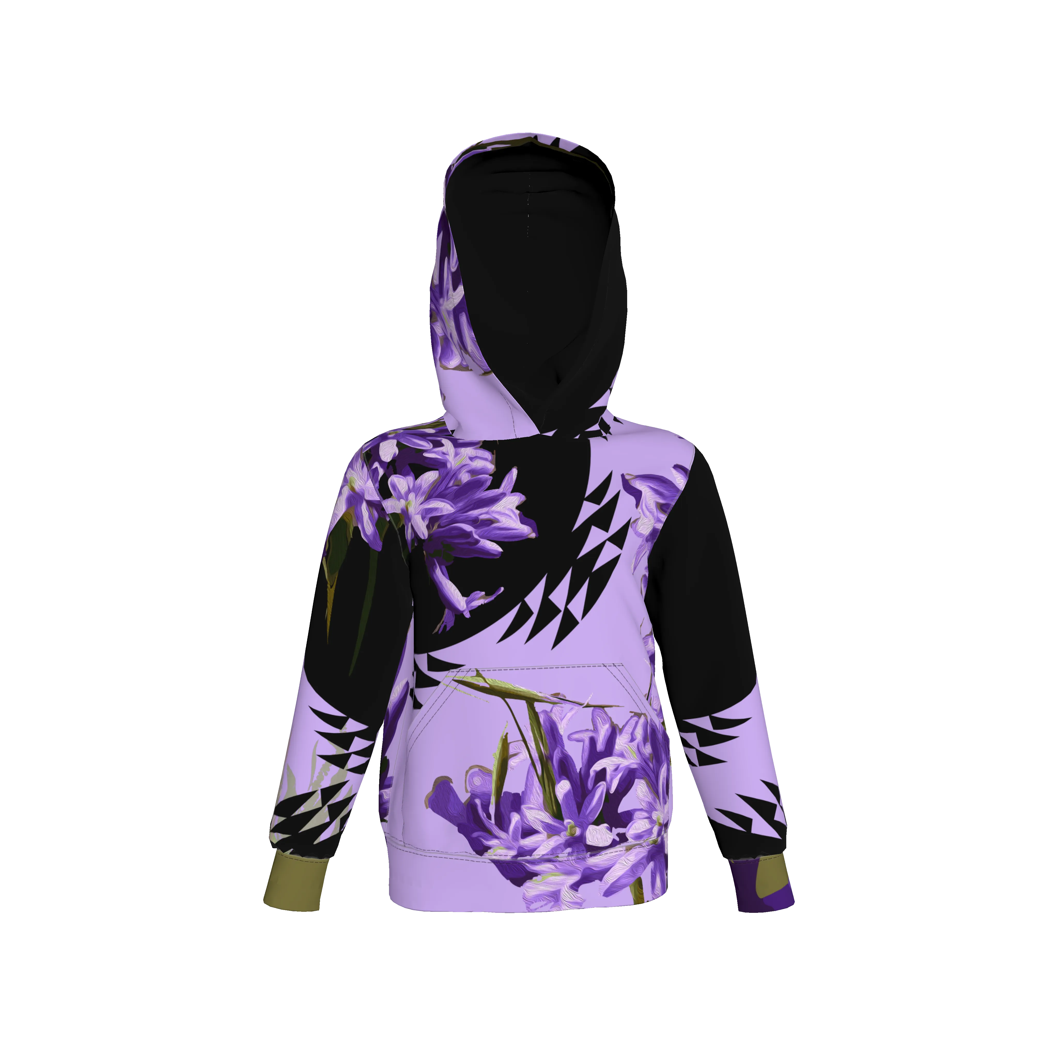 Pullover Hoodie in Midweight Stretch Cotton 