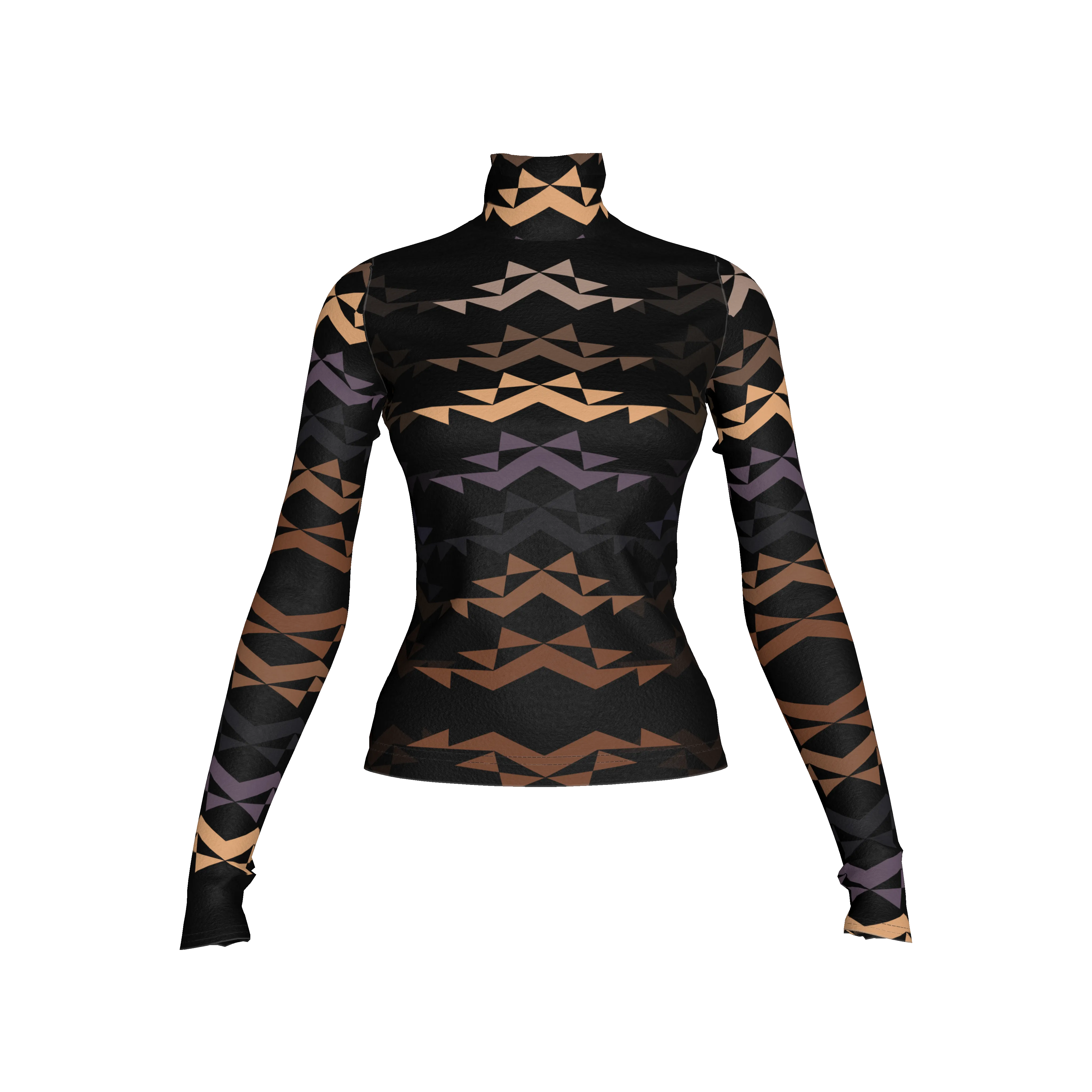 Butterfly Cotton-Spandex Jersey