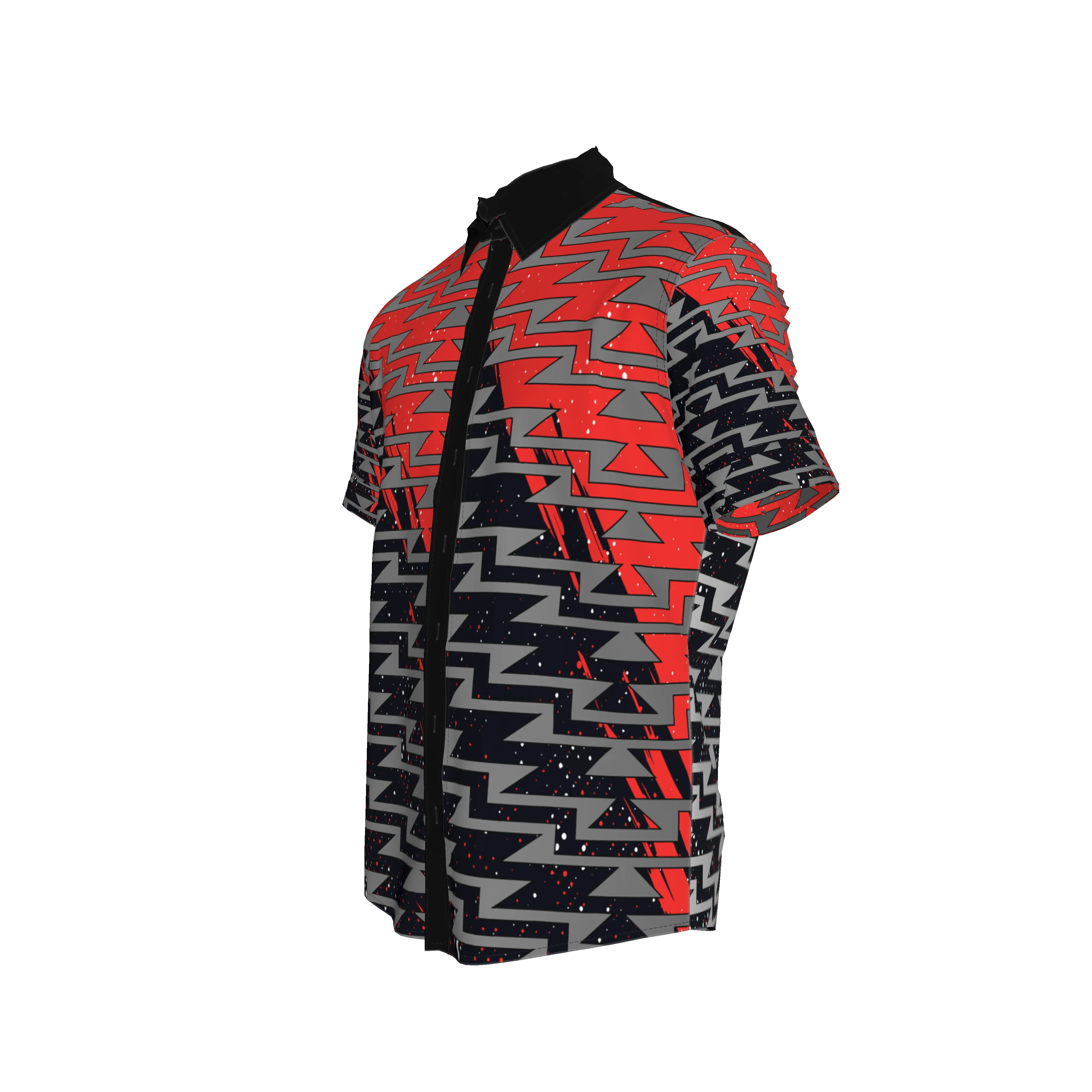 Basic Slim Short Sleeve Shirt