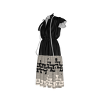 Elk Horn Ruffle Dress