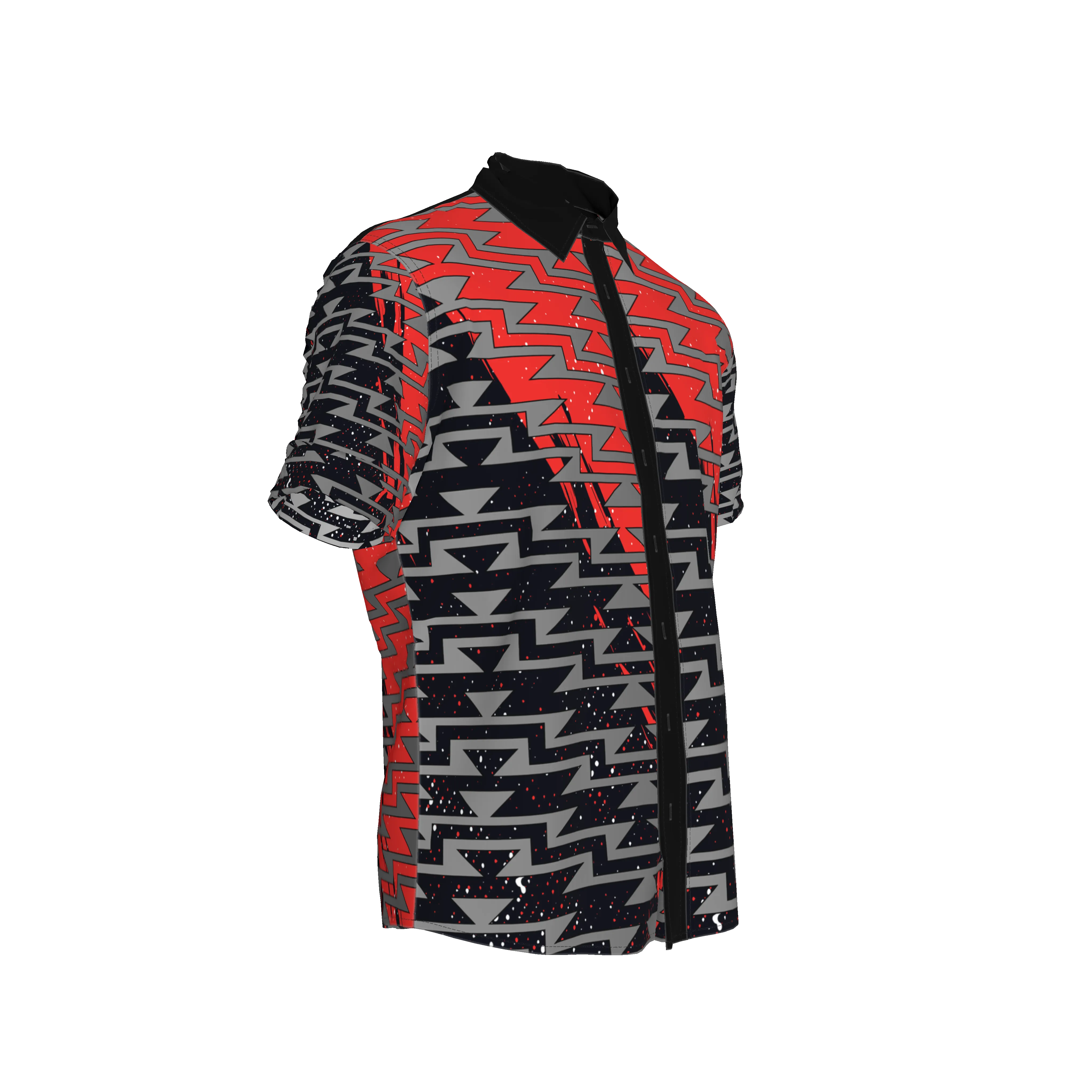 Basic Slim Short Sleeve Shirt