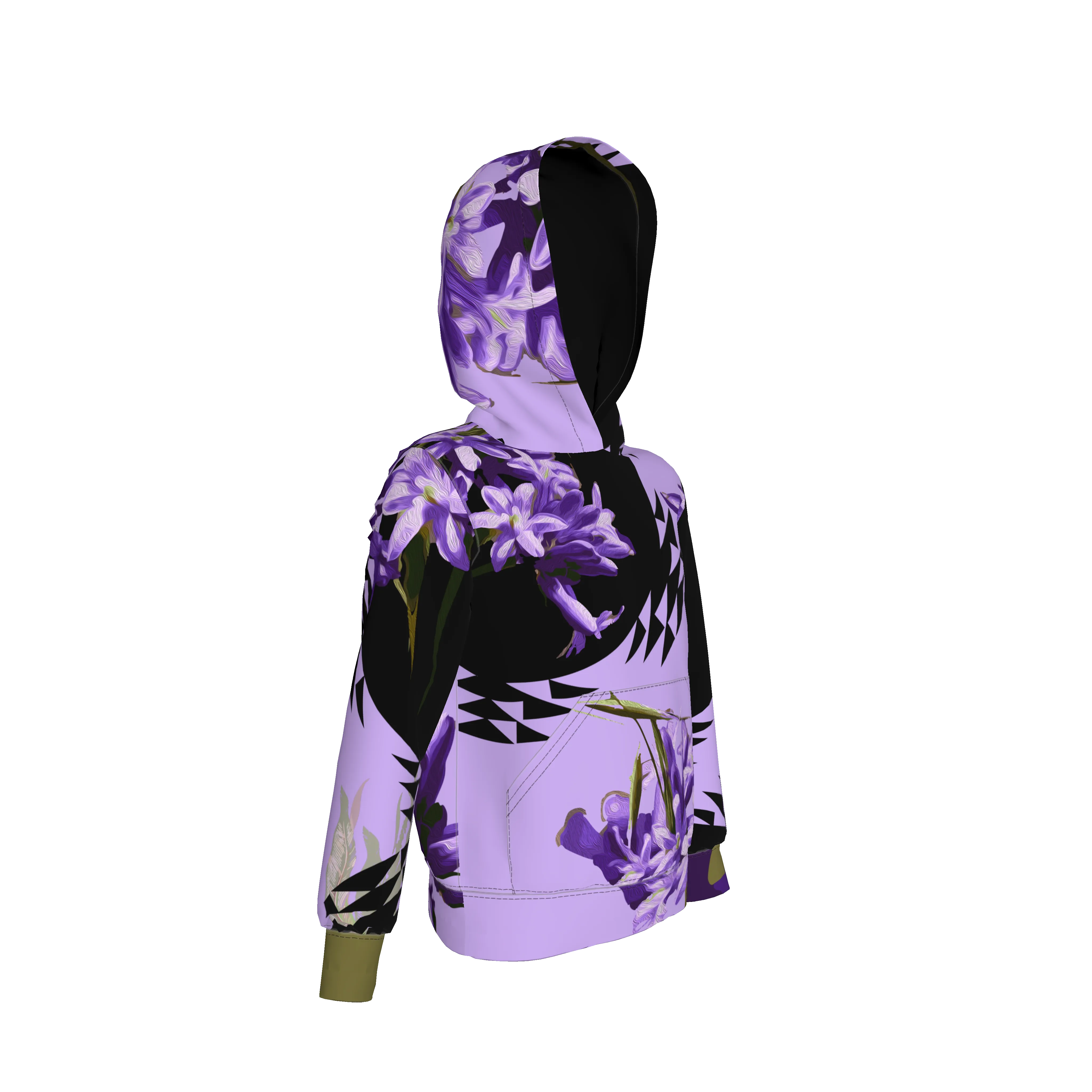Pullover Hoodie in Midweight Stretch Cotton 