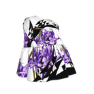 Sleeveless Ruffle Top in Lightweight Cotton Poplin