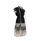 Elk Horn Ruffle Dress