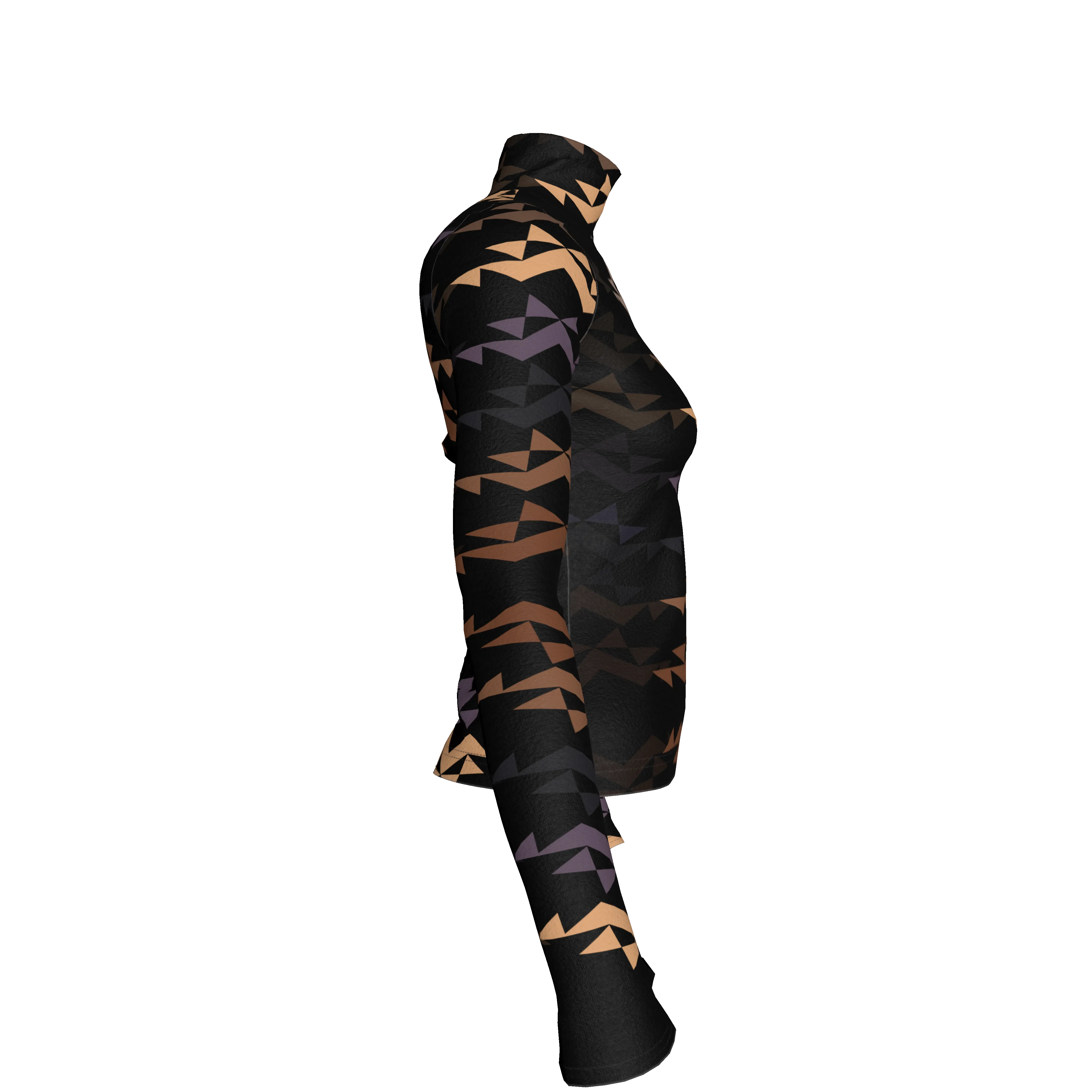 Butterfly Cotton-Spandex Jersey